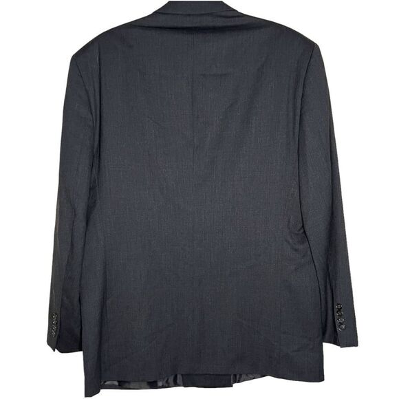 LINEA UOMO DOUBLE Breasted Jacket Grey 44R - Picture 2 of 6